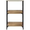 vidaXL Estantería madera de ingeniería roble artisan 50x33x82 cm