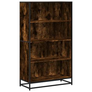 vidaXL Estanter&iacute;a madera de ingenier&iacute;a roble ahumado 80,5x35x139 cm
