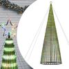 vidaXL &Aacute;rbol de Navidad LED 1544 LEDs de colores 500 cm