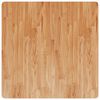 vidaXL Tablero de mesa cuadrado madera roble marrón claro 90x90x1,5 cm