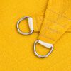 vidaXL Toldo de vela rectangular HDPE amarillo 160 g/m&sup2; 2x3,5 m