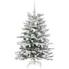 vidaXL &Aacute;rbol de Navidad artificial con ramas articuladas 120 cm