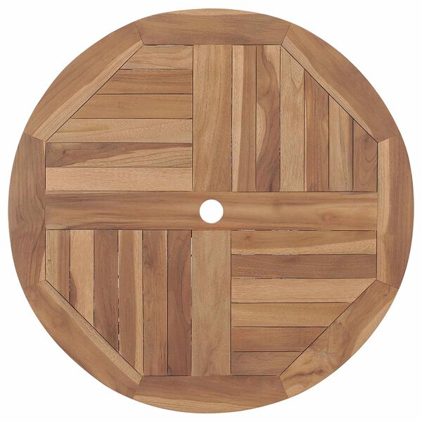 vidaXL Conjunto de Comedor de Jard&iacute;n 3 pcs Marr&oacute;n