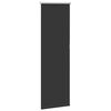 vidaXL Estor Enrollable Opaco negro 40x130 cm Tela Ancho 35,7 cm