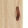 vidaXL Armario de pared madera de ingeniería roble Sonoma 60x31x70 cm