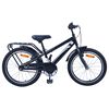 vidaXL Bicicleta Infantil 20 Pulgadas para 6-11 a&ntilde;os Negro