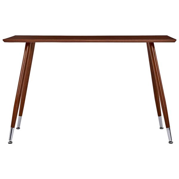vidaXL Mesa de comedor MDF marr&oacute;n 120x60x74 cm