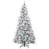 vidaXL &Aacute;rbol de Navidad artificial con ramas articuladas 240 cm
