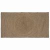vidaXL Alfombras de &aacute;rea Gris 100 x 200 cm yute