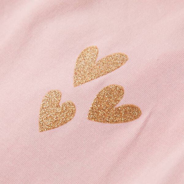 Camiseta de tirantes infantil rosa claro 116