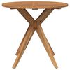 vidaXL Juego de comedor de jard&iacute;n 3 piezas madera maciza de acacia