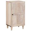 vidaXL Aparador Blanco Blanqueado 40 x 33 x 75 cm