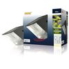 Ranex L&aacute;mpara solar de pared con sensor PIR 0,5 W negra 5000.261