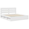 vidaXL Estructura de cama 200 x 200 cm Madera de pino macizo