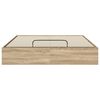 vidaXL Estructura de Cama Ottoman Roble Sonoma 193 x 120 x 25 cm