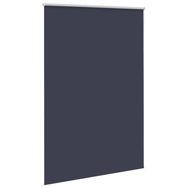 vidaXL Estor Enrollable Opaco marino 155x210 cm Tela Ancho 151,6 cm