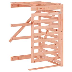 vidaXL Extensi&oacute;n para cobertizo de cubo de basura madera abeto Douglas