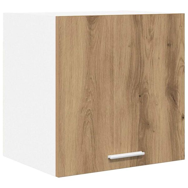 vidaXL Mueble colgante con puerta Roble Artesano y 40 x 31 x 40 cm