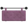 vidaXL Cabecera Colgante Morado 90 x 55 x 5 cm Terciopelo