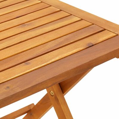 vidaXL Set de muebles de jardín 3 piezas ratán sintético madera acacia