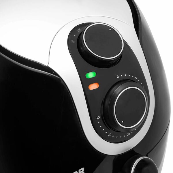 Tristar Freidora sin aceite comida crujiente FR-6996 1800W 5,2 L negra