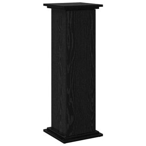vidaXL Soporte de Exhibici&oacute;n Roble Negro 31 x 30 x 90 cm
