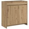 vidaXL Gabinete de ba&ntilde;o debajo del lavabo Roble artisan