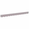 vidaXL Valance de toldo Gris Claro 330 x 20 cm Lona