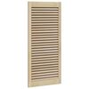 vidaXL Puerta de Armario con puerta 4 pcs Natural 140.5 x 2 x 59.5 cm