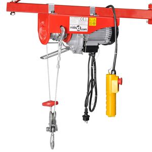 vidaXL Polipasto eléctrico 500 W 100/200 kg