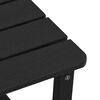 vidaXL Silla de Jard&iacute;n 3 pcs Negro Polietileno