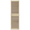 vidaXL Puerta de Armario con puerta 2 pcs Natural 170 x 2,1 x 49,5 cm
