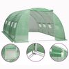 vidaXL Invernadero 16 m&sup2; 4x4x2 m