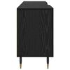 vidaXL Gabinete de TV Roble negro 150 x 30 x 50 cm