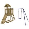 vidaXL Parque infantil de exterior madera de pino impregnada