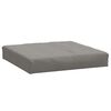 vidaXL Coj&iacute;n para sof&aacute; de palets tela gris oscuro melange 60x60x9,5 cm