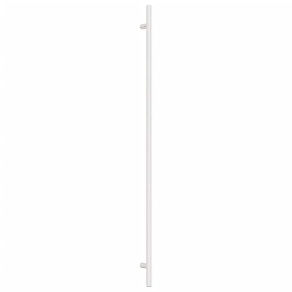 vidaXL Tiradores para armarios 20 uds acero inoxidable plateado 480 mm