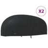 vidaXL Fundas para motos 2 uds tela Oxford 210D 295x110x140 cm