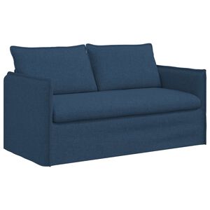 vidaXL Sof&aacute; Azul 156 x 82 x 85 cm tela