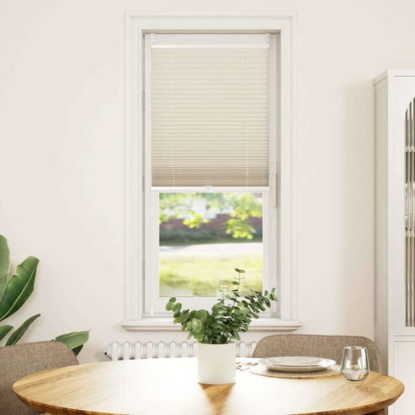 Plisé Para Ventana Persiana 50X150cm Crema