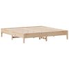 vidaXL Estructura de cama sin colch&oacute;n madera maciza de pino 180x200 cm