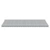 vidaXL Toldo retr&aacute;ctil autom&aacute;tico luz LED antracita blanco 600x350 cm