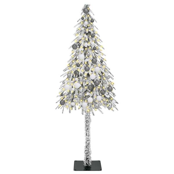 vidaXL Árbol de Navidad con 300 LED con soporte 180 cm PE y Acero