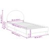 vidaXL Cama para ni&ntilde;os con cabecero Rosa 90 x 200 cm Tela de Oveja