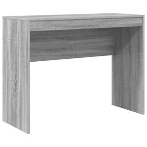 vidaXL Escritorio Gris Sonoma 100 x 40 x 76 cm