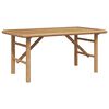 vidaXL Mesa de Caf&eacute; Marr&oacute;n 90 x 50 x 43 cm Bamb&uacute;