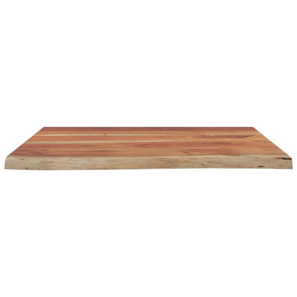 vidaXL Encimera de ba&ntilde;o rectangular madera maciza acacia 80x60x2,5 cm