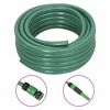 vidaXL Manguera de jard&iacute;n con accesorios PVC verde 0,5" 30 m