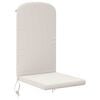 vidaXL Coj&iacute;n para tumbona de sol GEMERT 100% Poli&eacute;ster Blanco