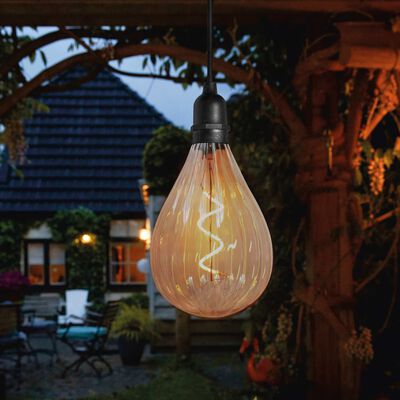 Luxform Lámpara colgante LED con 3 luces a pilas Galaxy